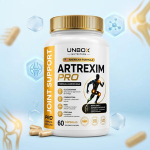 Artrexim Pro | Suplemento para Articulaciones | 60 Cápsulas.